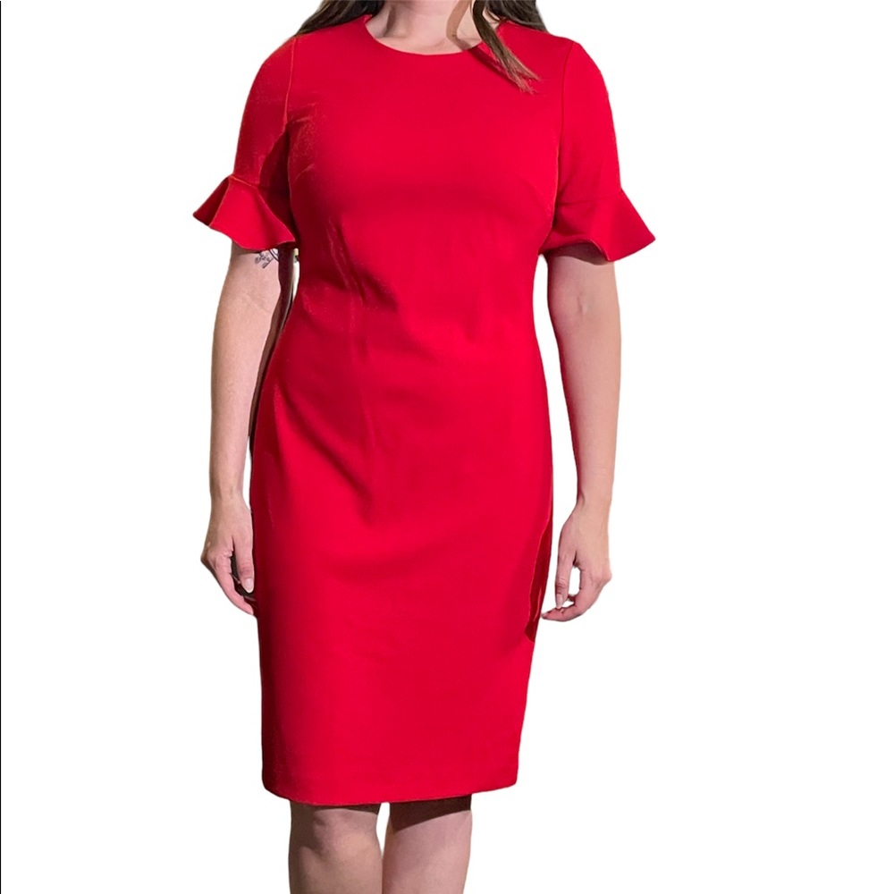 Calvin Klein Red Dress